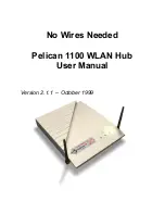 No Wires Needed Pelican 1100 User Manual preview