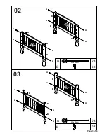 Preview for 3 page of NOA & NANI Brighton White Bunk Bed with 2 Single Beds Assembly Instruction Manual