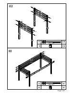 Предварительный просмотр 3 страницы NOA & NANI cabin bed with slide Instructions Manual