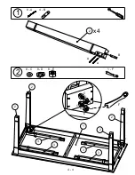 Preview for 4 page of NOA & NANI Canterbury Dining Table Assembly Instructions