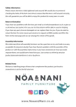 Preview for 9 page of NOA & NANI FO-TB-GY Assembly Instructions Manual