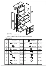 Preview for 2 page of NOA & NANI Hemming HM-DC-W Assembly Instructions Manual