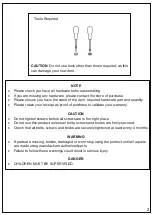 Preview for 3 page of NOA & NANI Hemming HM-DC-W Assembly Instructions Manual