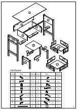 Preview for 2 page of NOA & NANI KARLSTAD BE-DT-W Assembly Instructions Manual