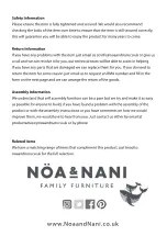 Preview for 11 page of NOA & NANI KARLSTAD BE-DT-W Assembly Instructions Manual