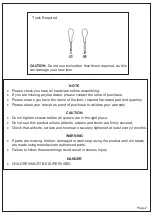 Preview for 3 page of NOA & NANI OTT-3D-L Assembly Instructions Manual