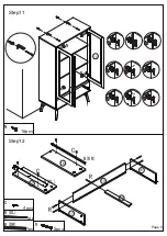 Preview for 9 page of NOA & NANI OTTO DISPLAY CABINET Assembly Instructions Manual