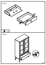 Preview for 10 page of NOA & NANI OTTO DISPLAY CABINET Assembly Instructions Manual