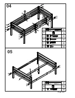 Preview for 4 page of NOA & NANI Triple Hastings Bunk Bed in White Assembly Instruction Manual