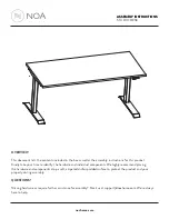 NOA STUDIO Assembly Instructions Manual preview