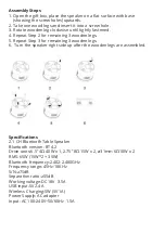 Предварительный просмотр 14 страницы NOA V1200W Instructions Manual