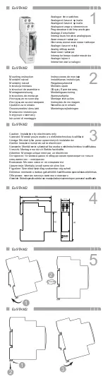 Noark Ex9TAM2 Mounting Instruction предпросмотр