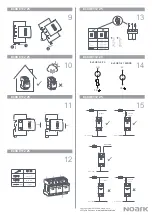 Preview for 2 page of Noark Ex9UE1+2 25 3P Mounting Instruction