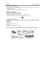 Предварительный просмотр 7 страницы Noaw A350G/L Instructions For Use And Maintenance Manual