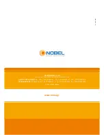 Preview for 20 page of Nobel PARASOL Installation, Maintenance & Use Instructions