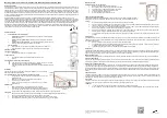 Предварительный просмотр 2 страницы Nobile Smartmatic 9108011012 Mounting Operation Instruction