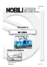 Nobili NF 2000 Operator'S Manual предпросмотр