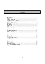 Preview for 3 page of Nobili NF 2000 Operator'S Manual