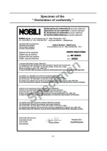 Предварительный просмотр 31 страницы Nobili NF 2000 Operator'S Manual