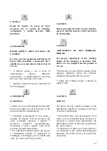 Предварительный просмотр 14 страницы Nobili TLP 135 Operator'S Manual