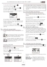 Предварительный просмотр 19 страницы Nobis B10 V ULISSE Instructions For Installation, Use And Maintenance Manual