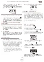 Предварительный просмотр 20 страницы Nobis B10 V ULISSE Instructions For Installation, Use And Maintenance Manual