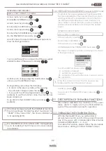 Предварительный просмотр 22 страницы Nobis B10 V ULISSE Instructions For Installation, Use And Maintenance Manual