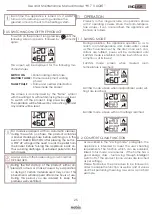 Preview for 25 page of Nobis H17 V LIGHT Instructions For Installation, Use And Maintenance Manual