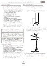 Предварительный просмотр 8 страницы Nobis UNICA 10 C Instructions For Installation, Use And Maintenance Manual