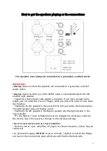 Предварительный просмотр 6 страницы NOBLE & NOBLE Nobilis Sonum 112 Manual