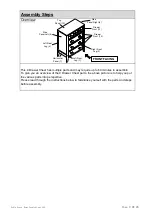 Preview for 9 page of Noble House Home Furnishings 4 DRAWER CHEST Assembly Instructions Manual