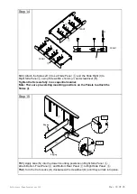 Предварительный просмотр 18 страницы Noble House Home Furnishings 4 DRAWER CHEST Assembly Instructions Manual