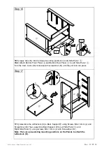 Предварительный просмотр 19 страницы Noble House Home Furnishings 4 DRAWER CHEST Assembly Instructions Manual