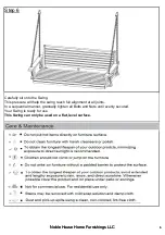 Preview for 6 page of Noble House Home Furnishings 63727.00 Assembly Instructions Manual