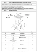 Preview for 13 page of Noble House Home Furnishings 74173.00-40K Owner'S Instruction Manual