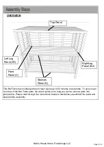 Preview for 4 page of Noble House Home Furnishings BAR TABLE Assembly Instructions Manual