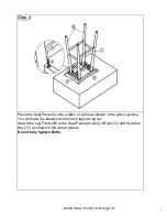 Предварительный просмотр 6 страницы Noble House Home Furnishings Barstool Assembly Instructions Manual