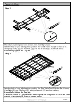 Preview for 6 page of Noble House Home Furnishings CHT1733 Assembly Instructions Manual