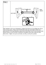 Preview for 6 page of Noble House Home Furnishings Club Chair Assembly Instructions Manual