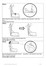 Предварительный просмотр 4 страницы Noble House Home Furnishings END TABLE Assembly Instructions Manual