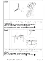 Предварительный просмотр 6 страницы Noble House Home Furnishings Gazebo Assembly Instructions Manual