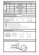 Preview for 2 page of Noble House Home Furnishings PHENIX Assembly Instructions Manual