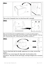 Preview for 4 page of Noble House Home Furnishings Push Back Chair Assembly Instructions Manual