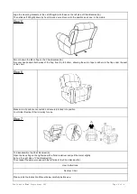 Preview for 4 page of Noble House Home Furnishings Reclining Chair Assembly Instructions Manual