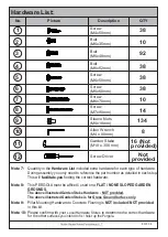 Preview for 8 page of Noble House Home Furnishings SQUARE PERGOLA Assembly Instructions Manual