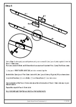 Preview for 17 page of Noble House Home Furnishings SQUARE PERGOLA Assembly Instructions Manual