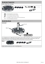 Предварительный просмотр 3 страницы Noble House Home Furnishings UMBRELLA BASE Assembly Instructions Manual