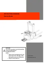 Noblelift PS 30RP Instruction Handbook Manual preview