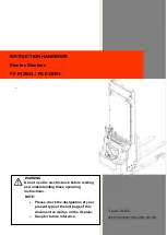 Preview for 1 page of Noblelift PS E12BSL Instruction Handbook Manual