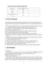 Preview for 4 page of Noblelift SPM1516 Operating Instructions Manual